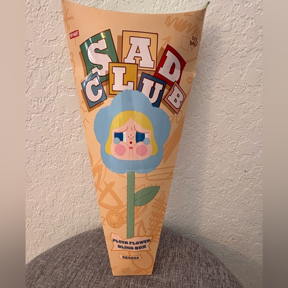 Sad Club Plush Flower Blind Box in “Rouge Pink”